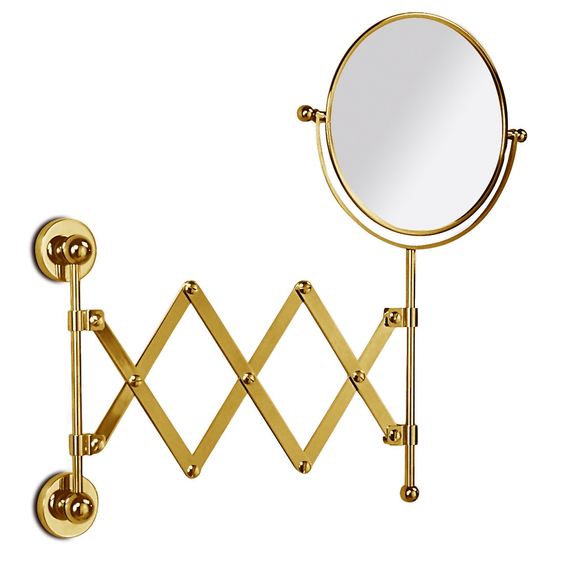 ING01 3SC Настенное зеркало с 3-кратным увеличением и выдвижным кронштейном Classico Treesseci 3SC