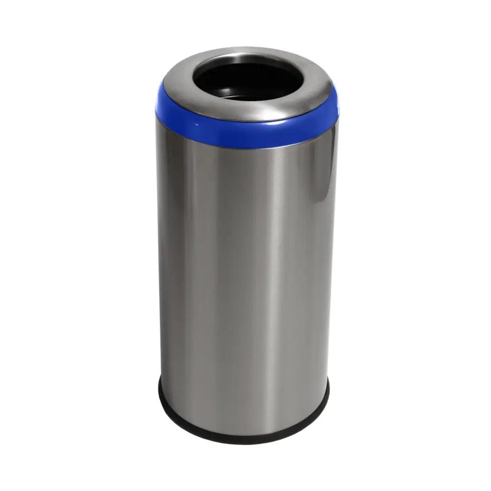 Урна Primanova Lima 36 л цвет голубой STLM-2186525