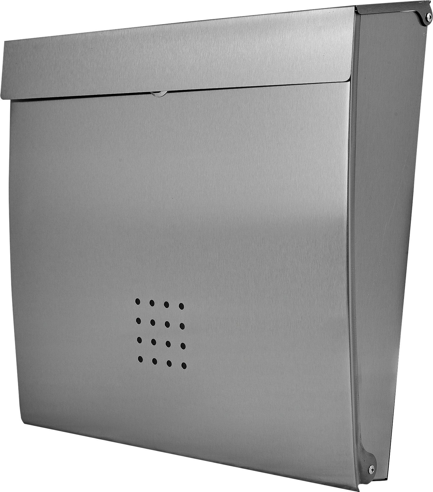 Почтовый ящик STANDERS для улицы из нержавеющей стали 35×34×10 см 82034115 STLM-0017976