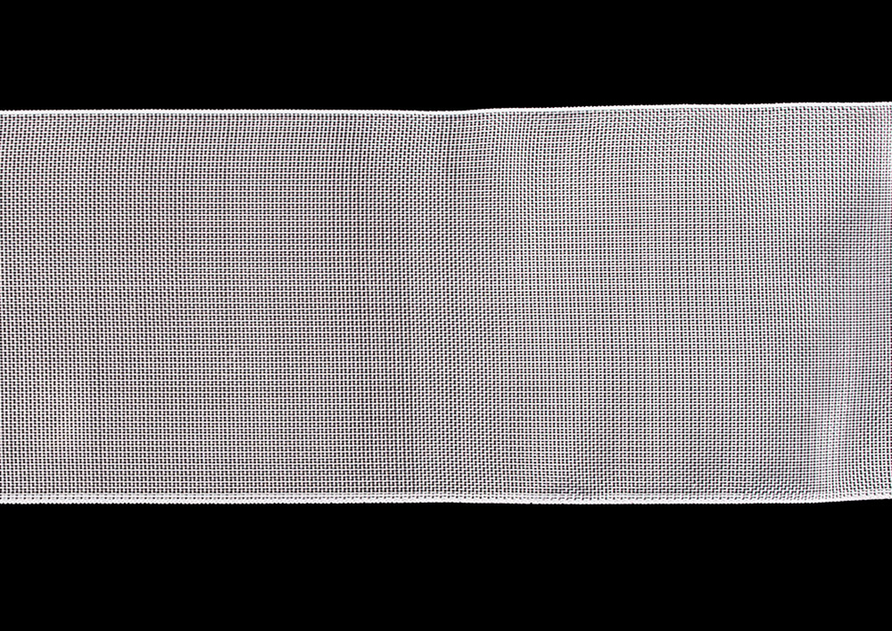09с3591 Лента шторная 80 мм для люверсов Беларусь прозрачный Santreyd 