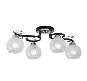 Потолочная люстра IDLamp Carmela 234/4PF-Blackchrome IDLAMP CARMELA 182565 -
