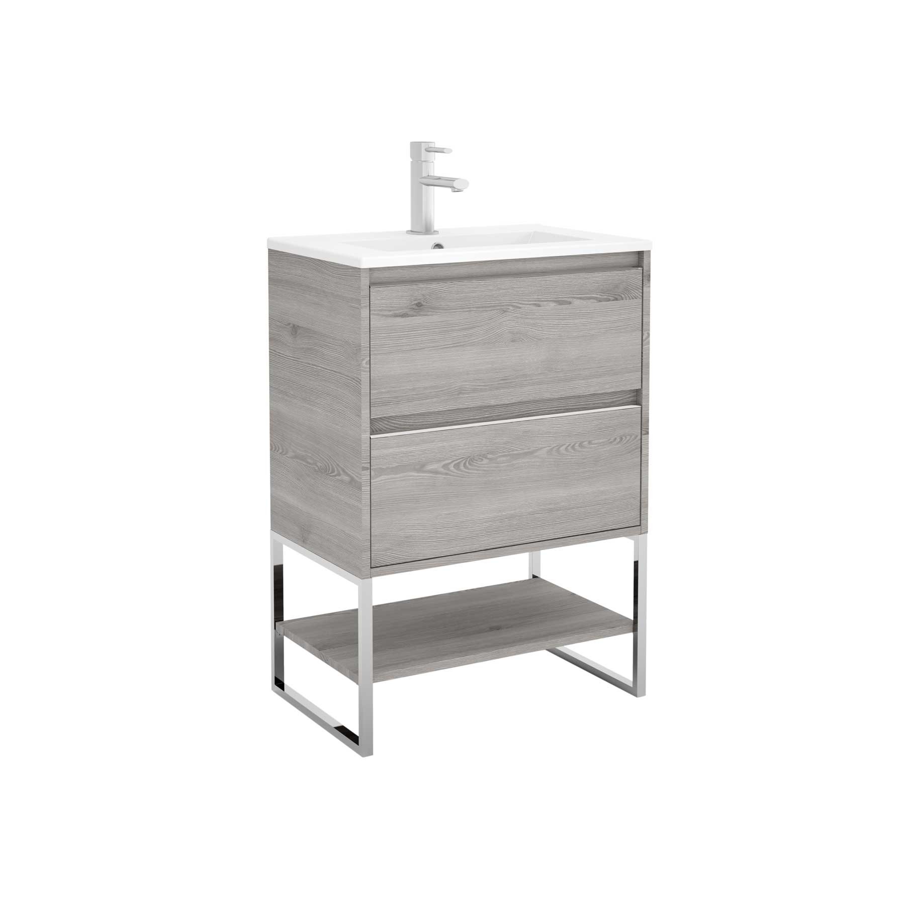 24075 SALGAR Мебель для умывальника S40 500 2 ящика BAY PINE 497 x 556 x 385 мм Лавровая сосна 