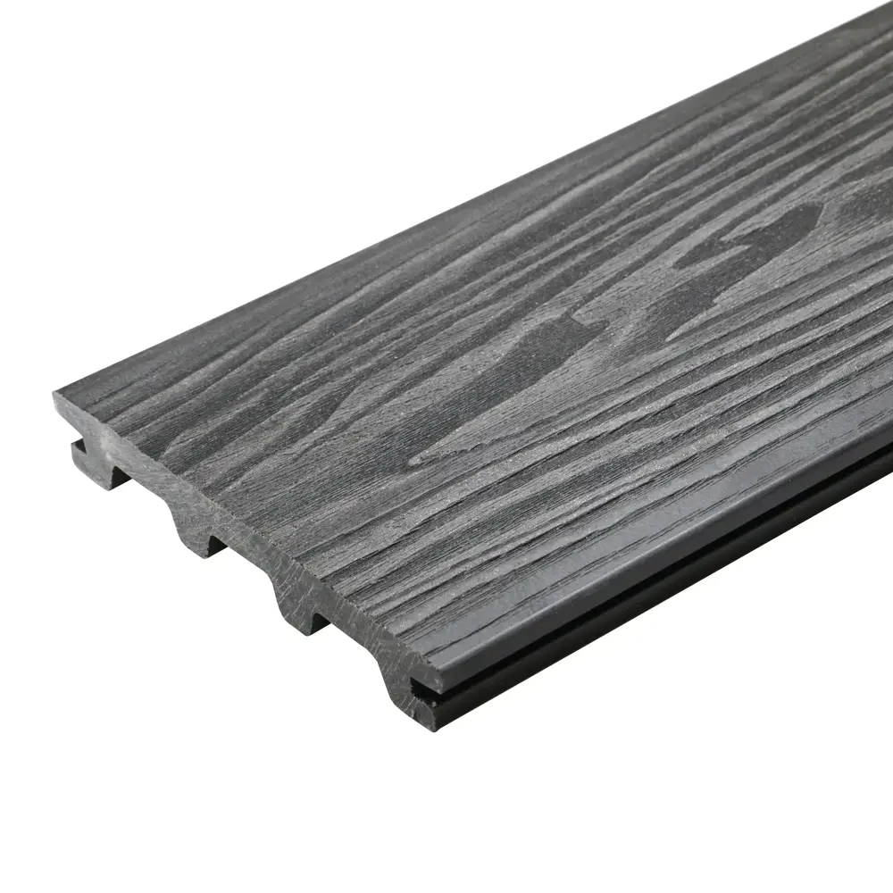 Террасная доска ДПК Terradeck Арагон цвет Черный 3000x150x20 мм 0.46 м² 89354141 STLM-2060275 