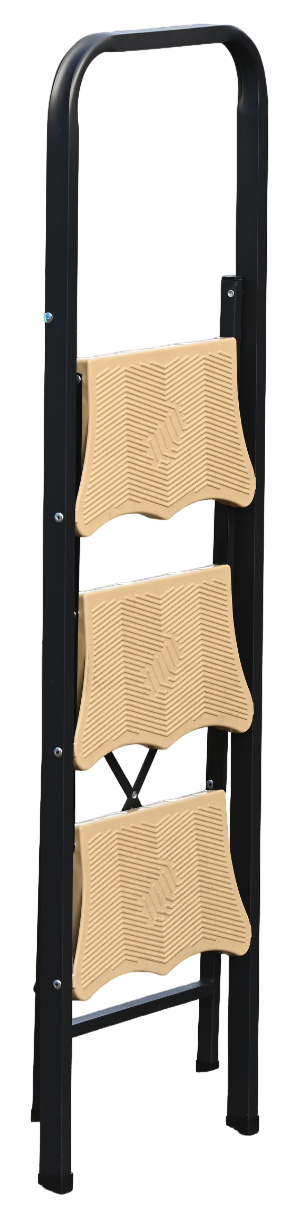 Стремянка c широкими пластиковыми ступенями MKP 803 ALUMET  - Вид №5