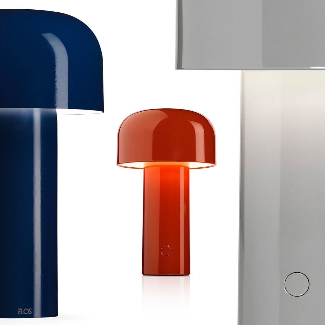 Flos F1060026 Bellhop коричневая лампа настольная с аккумулятором 116166 - Вид №6