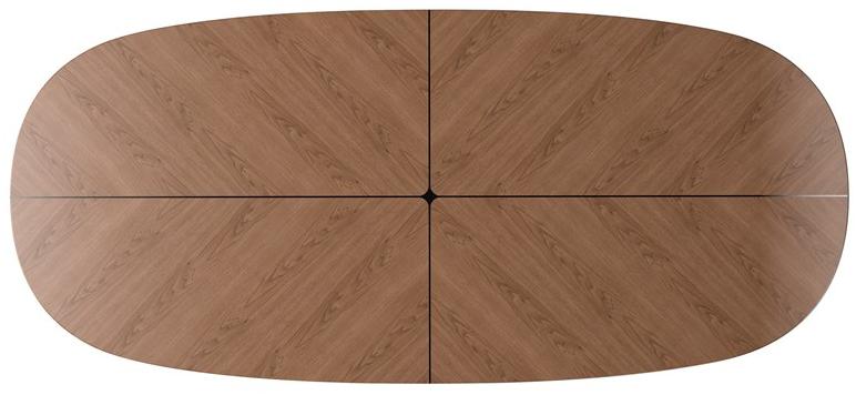 Giorgetti Овальный стол из ореха Ago 70400 / 70405 - Вид №1