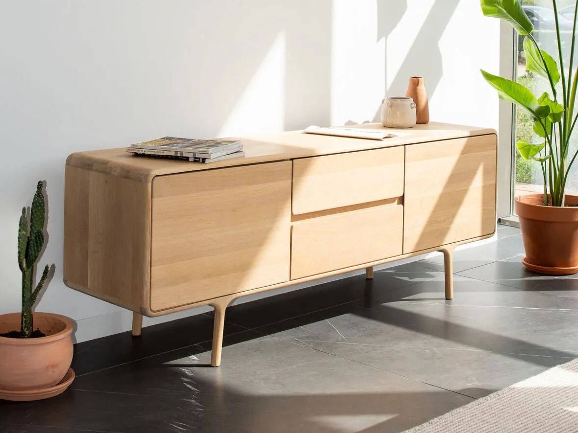 Шкаф из дуба с ящиками Gazzda Fawn ARCH-00137576 - Вид №4