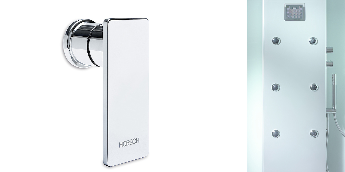 Паровая кабина SENSEEASE 100х100 см HOESCH SSQLB - Вид №4