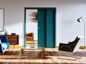 Ermetika Рама стойки в комплекте для дверей внахлест с накладками