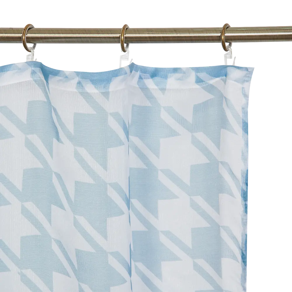 Тюль на ленте «Старс» 250x260 см цвет синий WITERRA STLM-2006750 - Вид №3