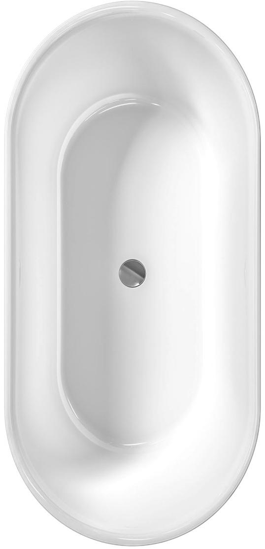 Albatros Отдельностоящая овальная акриловая ванна  01db7nf  - Вид №4