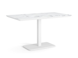 Керамический прямоугольный садовый стол