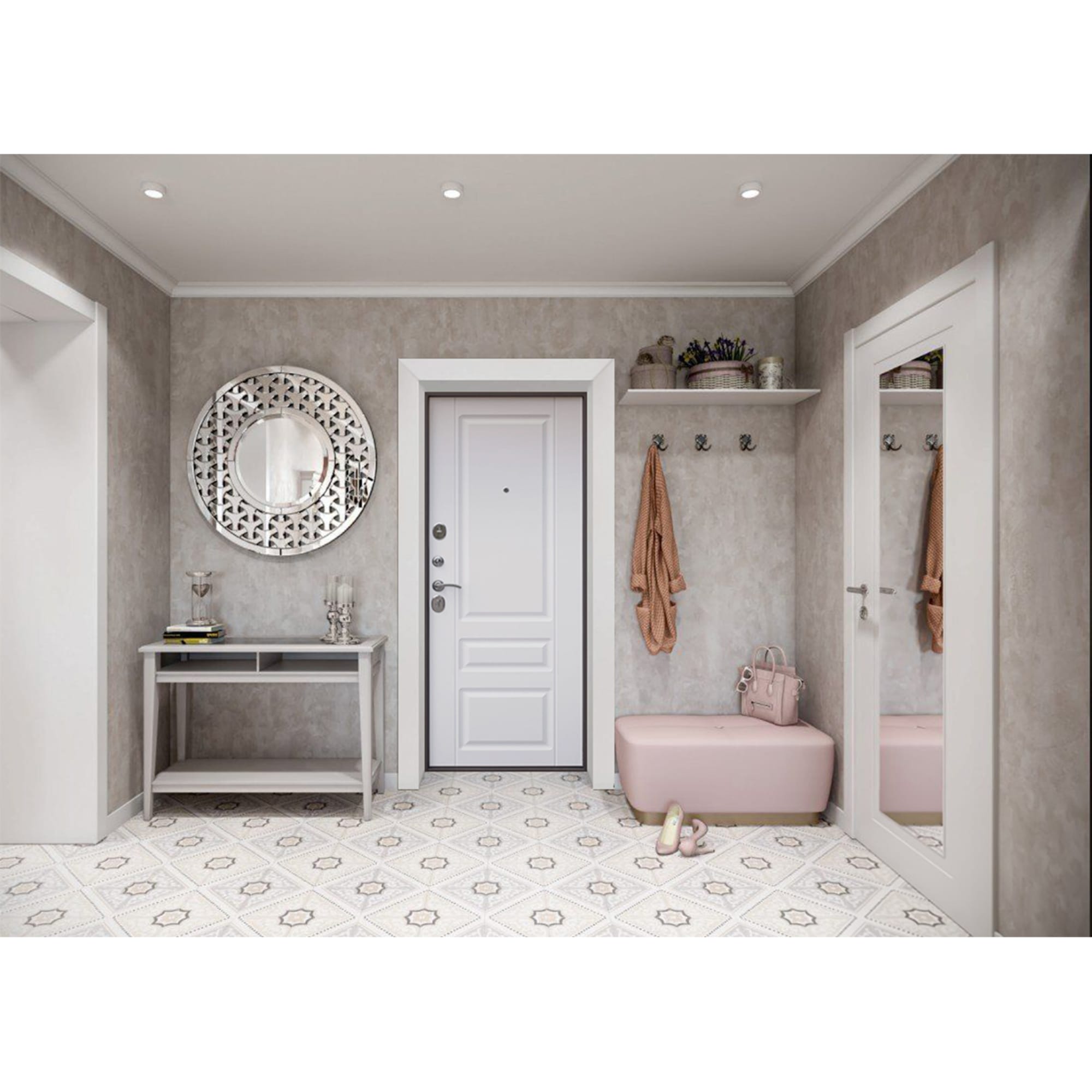 82672812 Дверь входная металлическая Стелла, 960 мм, левая Santreyd  - Вид №10