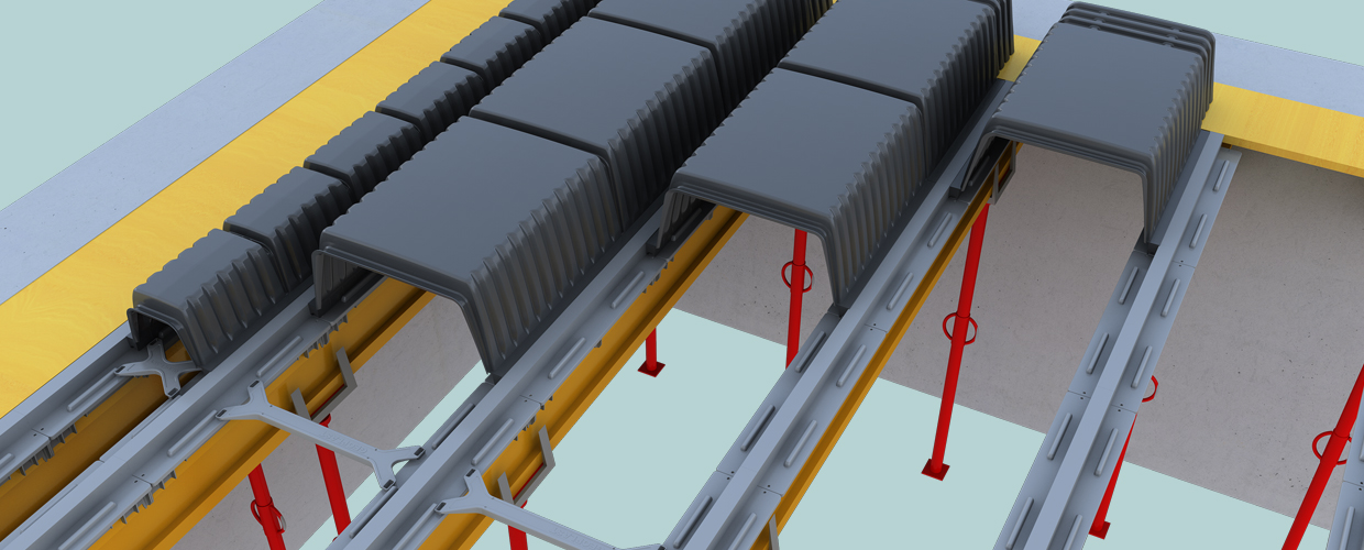 Skyrail Опалубка для возведения облегченных однонаправленных плит Geoplast  - Вид №2