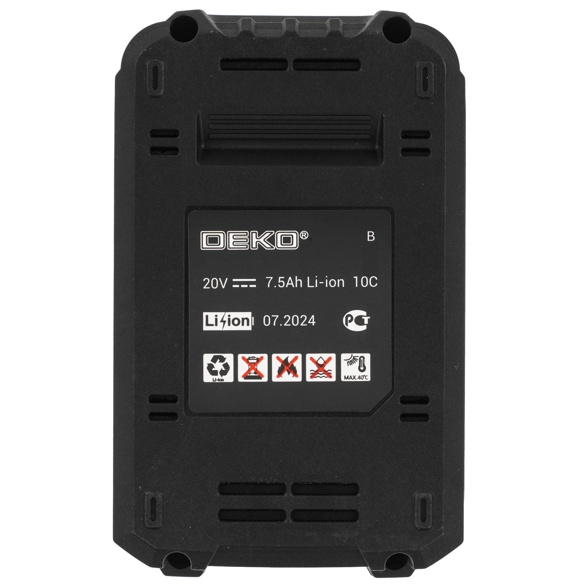 Аккумулятор DEKO UNV7.5 EXTRA UNV 20V 5607603 STDN-0039879 - Вид №2