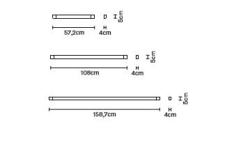 Алюминиевый настенный светильник Fabbian ARCH-00120038 - Вид №13