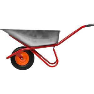 Тачка садовая одноколесная усиленная 200 кг/90 л