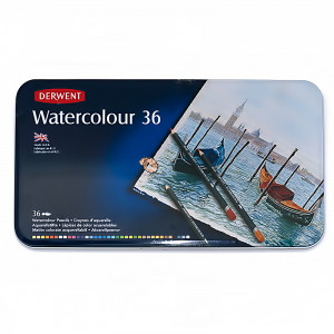32885 Набор акварельных карандашей 36 цв. WATERCOLOUR Derwent