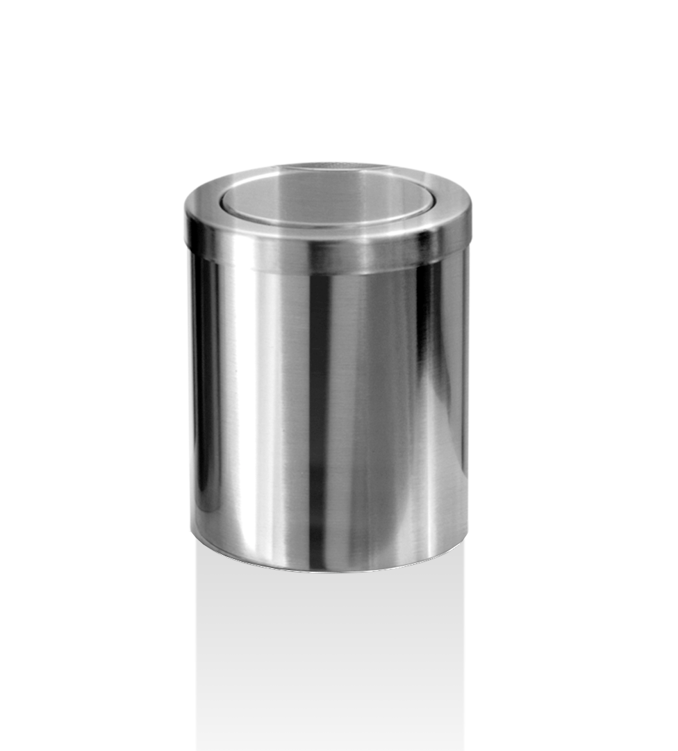 напольная корзина для бумаги DW 1240 DECOR WALTHER Белый матовый 611050  - Вид №2