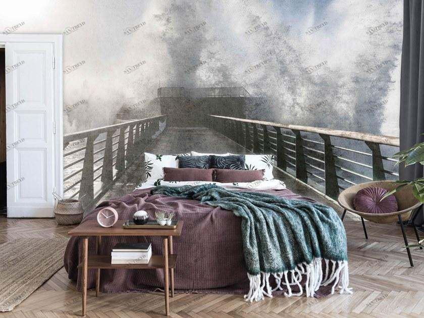 Creativespace Моющиеся клеящиеся обои с пейзажами Wallpaper 2020 sun-id-1423348