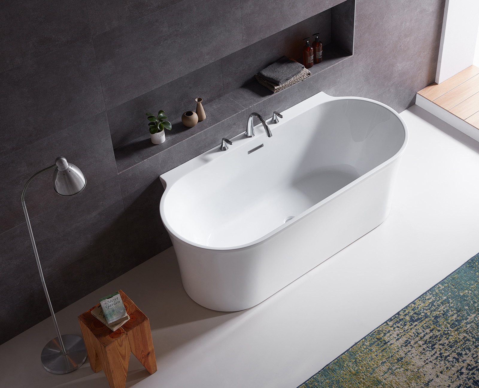 Акриловая ванна BelBagno BB409-1700-800  - Вид №1