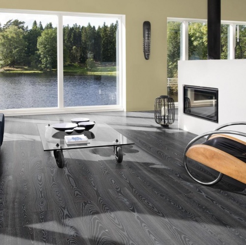 Паркетная доска Kahrs Ясень черное серебро 2600200436 - Вид №12