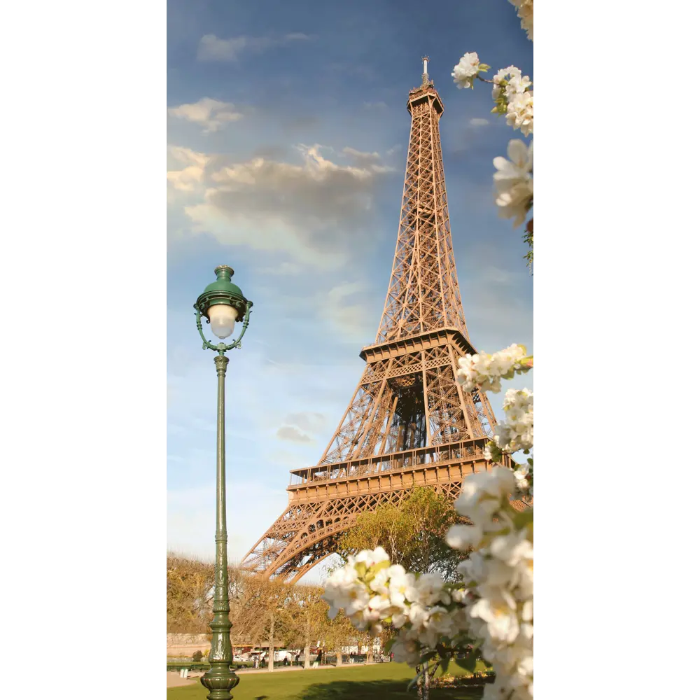 Фотообои «Весна в Париже», флизелиновые, 130x250 см, E515025 82283326 STLM-2097261 Concept