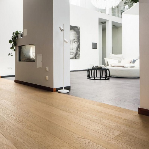 Паркетная доска Haro 4000 Series Top connect Пуро Белый Эксклюзив структурированный 531679 Дуб Рустик с брашью (Текстурированная) 2200х180 мм 1000900654 - Вид №3