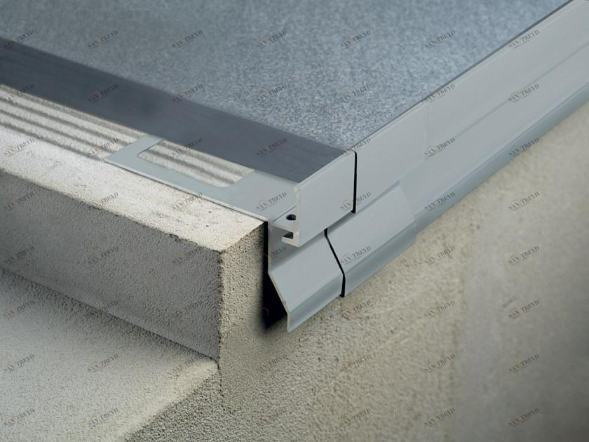 PROFILITEC Профиль для террас и фальшполов Bordertec Bho