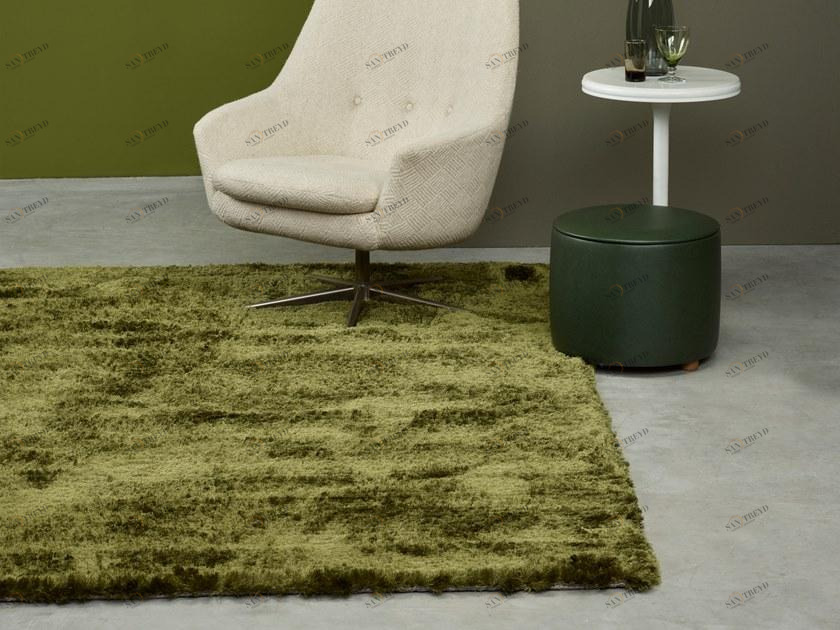 De Dimora Однотонный коврик ручной работы из полиэстера Atmosphere sun-id-1351655