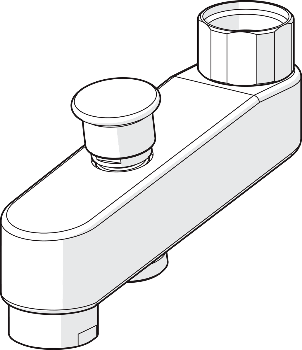 Oras 221200 Излив с переключателем 221200  Хром  - Вид №1