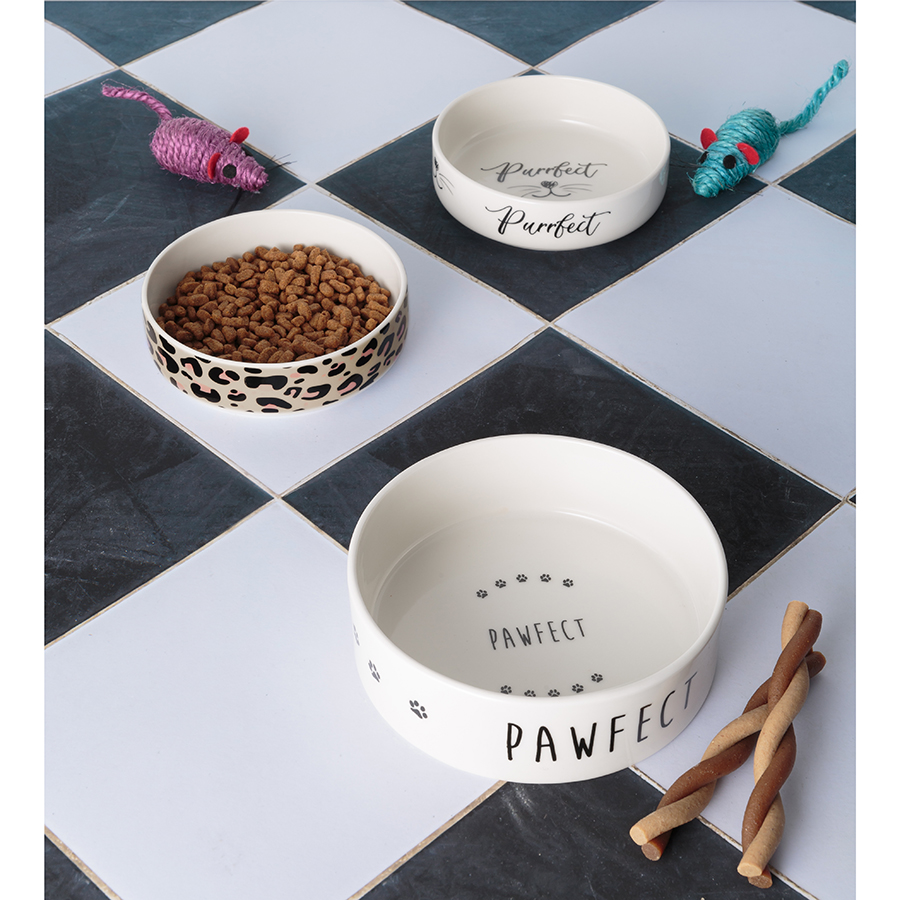 2030.477 Миска для кошек leopard, D13 см, 350 мл Mason Cash  - Вид №1