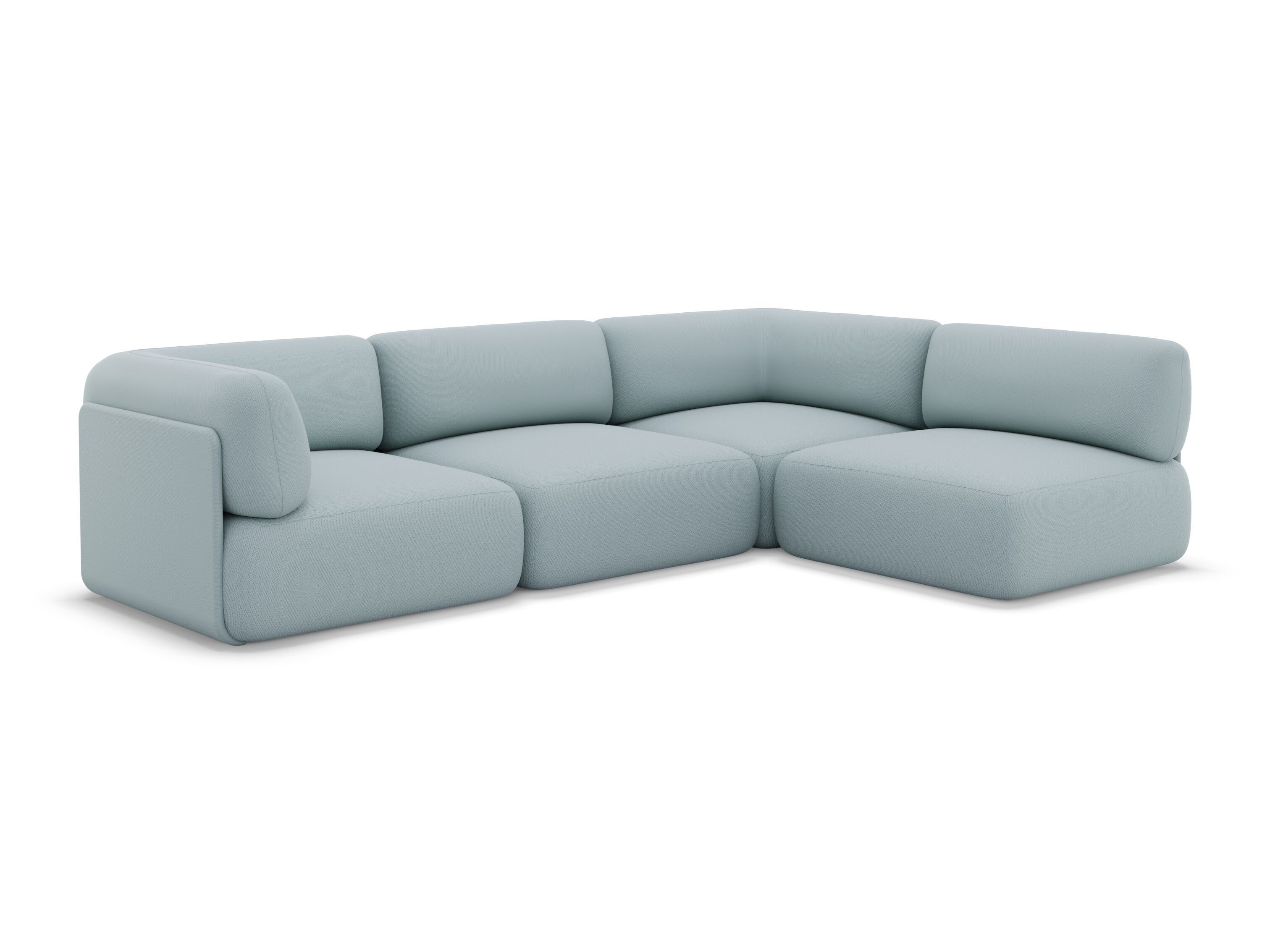 4-местный угловой диван из ткани Noah Living торий ARCH-00125015 - Вид №10