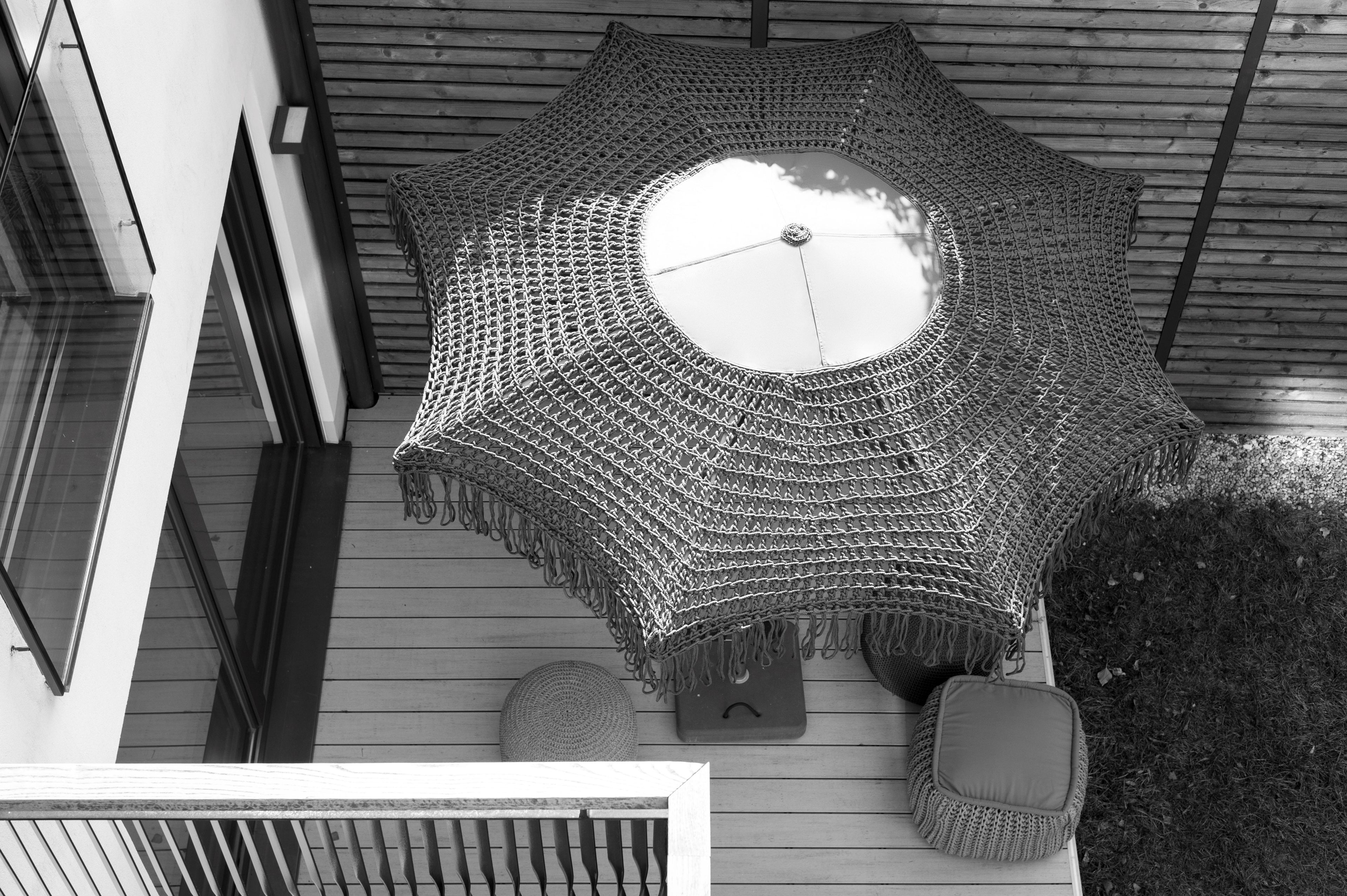 Ткань круглый зонтик Ilektras Croshade CLASSIC CROCHET WITH FABRIC ARCH-00066849 - Вид №3