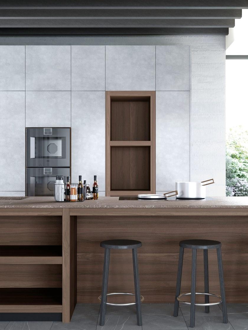 GD Arredamenti Модульная кухня с островом Legno vivo 2.6 sun-id-1454740 - Вид №5