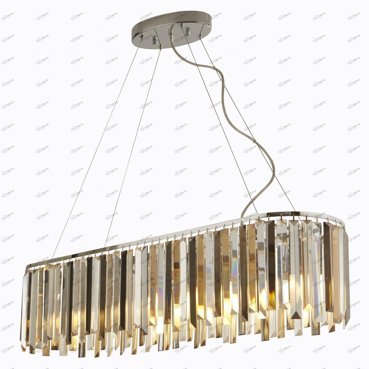 Подвесной светильник Divinare 1223/02 SP-8 DIVINARE 1223 198552 Хром 