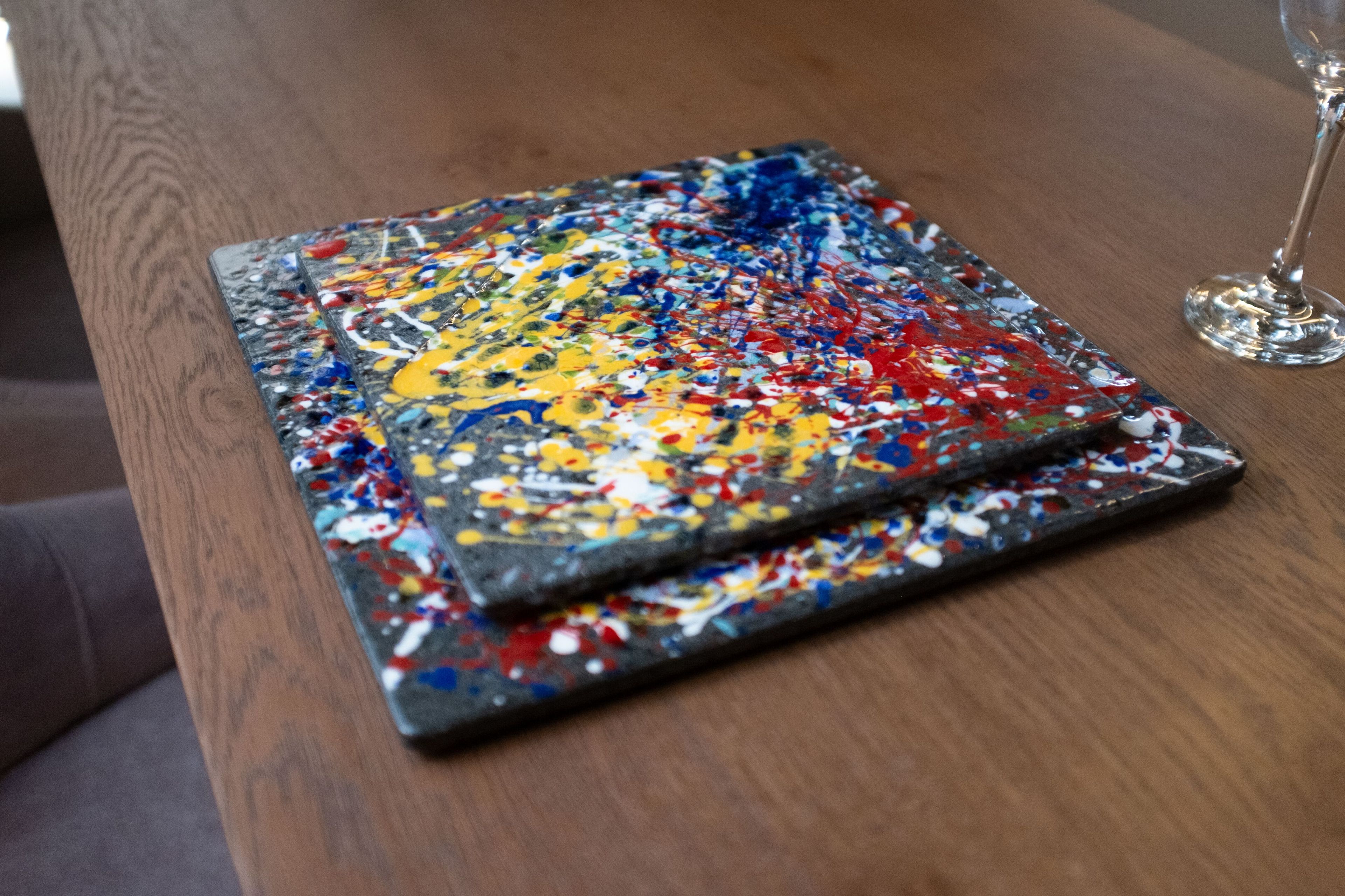 Квадратный подшерсток из лавового камня Etnea Cuorelavico момент ARCH-00067493 - Вид №5