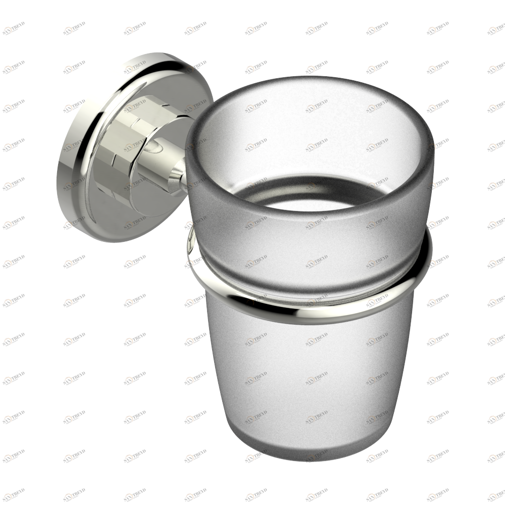 G7D-536 Стакан настенный для зубных щёток Thg-paris Saint Germain с рукоятками Матовый никель G7D-536 CAT.C