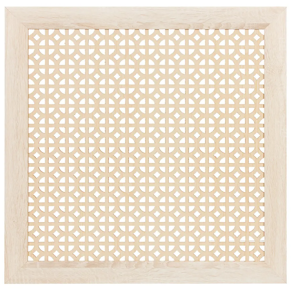 ЛАЙТ Экран для радиатора «Сусанна» 60×60 см в цвете Сонома 18732621 STLM-1013342