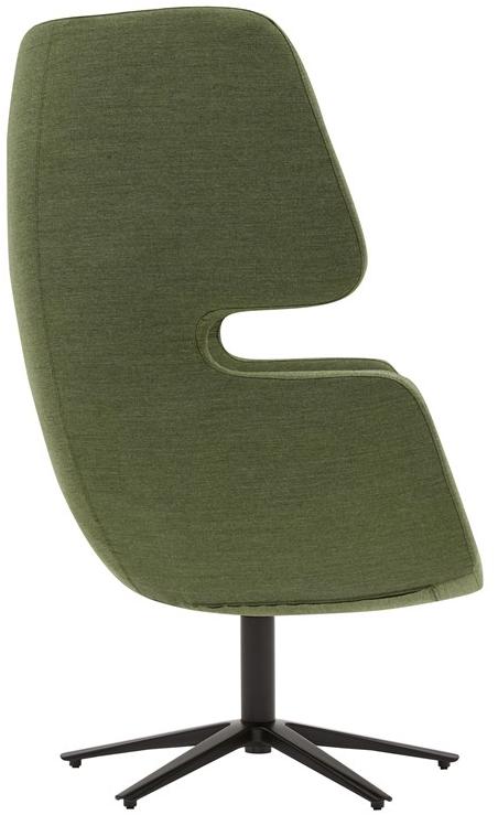 SOFTLINE Кресло из ткани с 4 спицами и высокой спинкой Moai 2-448 - Вид №2