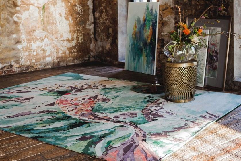 Tapis Rouge Прямоугольный коврик ручной работы Koi pond Tr1018 - Вид №5