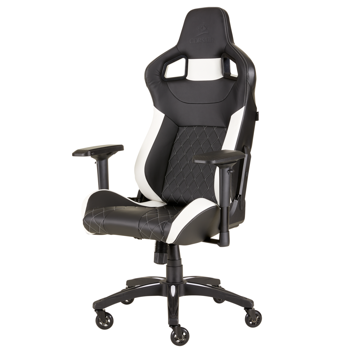 CF-9010012-WW Игровое кресло gaming™ t1 race 2018 gaming chair black/white Corsair Corsair T1 RACE 2018 Santreyd  - Вид №2