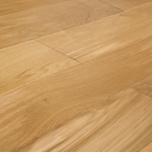 Массивная доска Amber Wood Attic Дуб Натур (Гладкая) 300-1500х120 мм 2000300003 - Вид №1