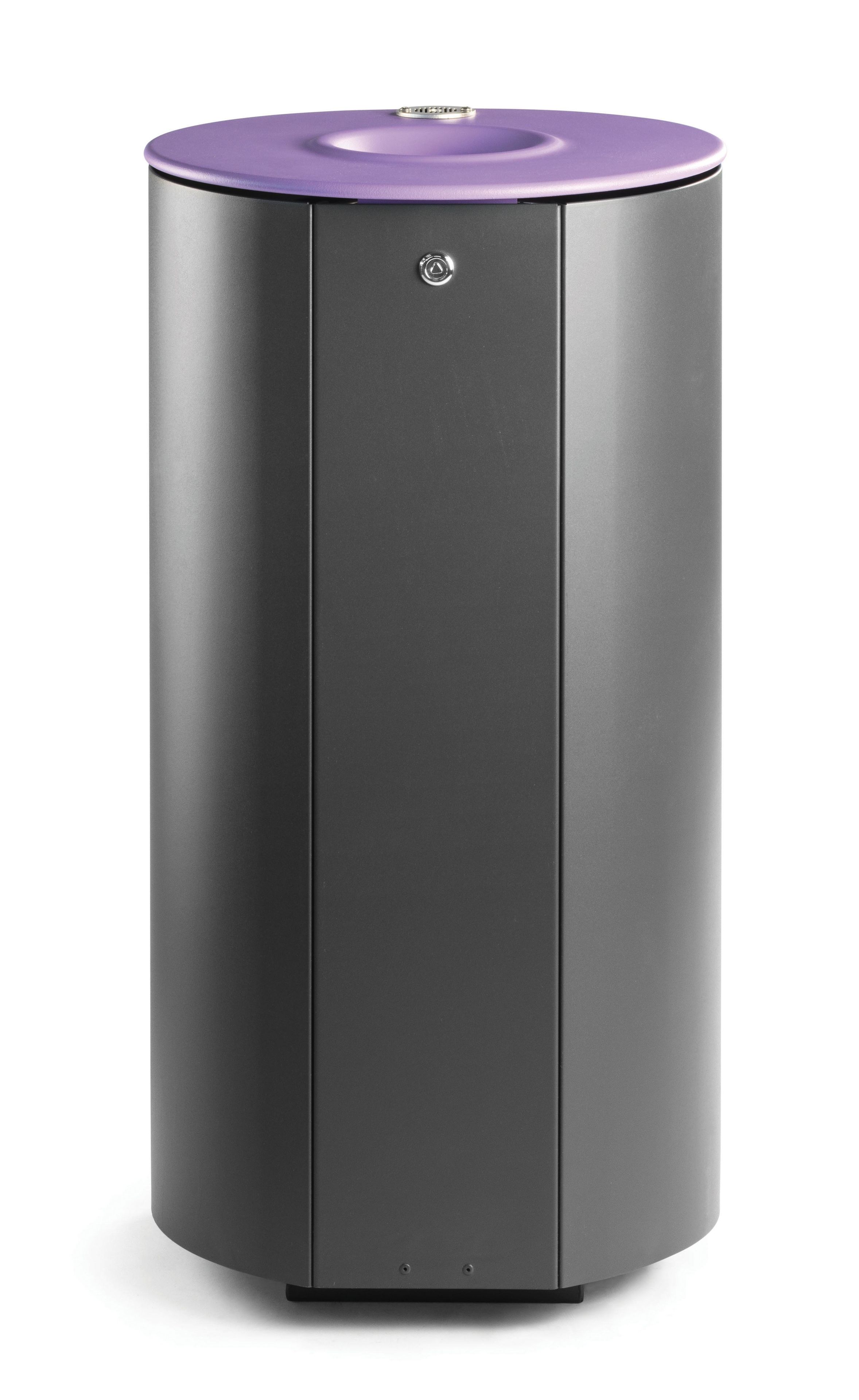 Стальная стойка для мусора с порошковым покрытием для утилизации отходов City Design MAINE ARCH-00060526 - Вид №2