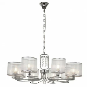 Подвесная люстра Freya Elin FR5016PL-08CH FREYA ДИЗАЙНЕРСКИЕ, ELIN 312777 Серебро