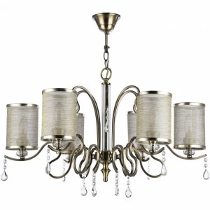 Подвесная люстра Freya Faust FR2300-PL-06-BZ FREYA ДИЗАЙНЕРСКИЕ, FAUST 186118 Бежевый