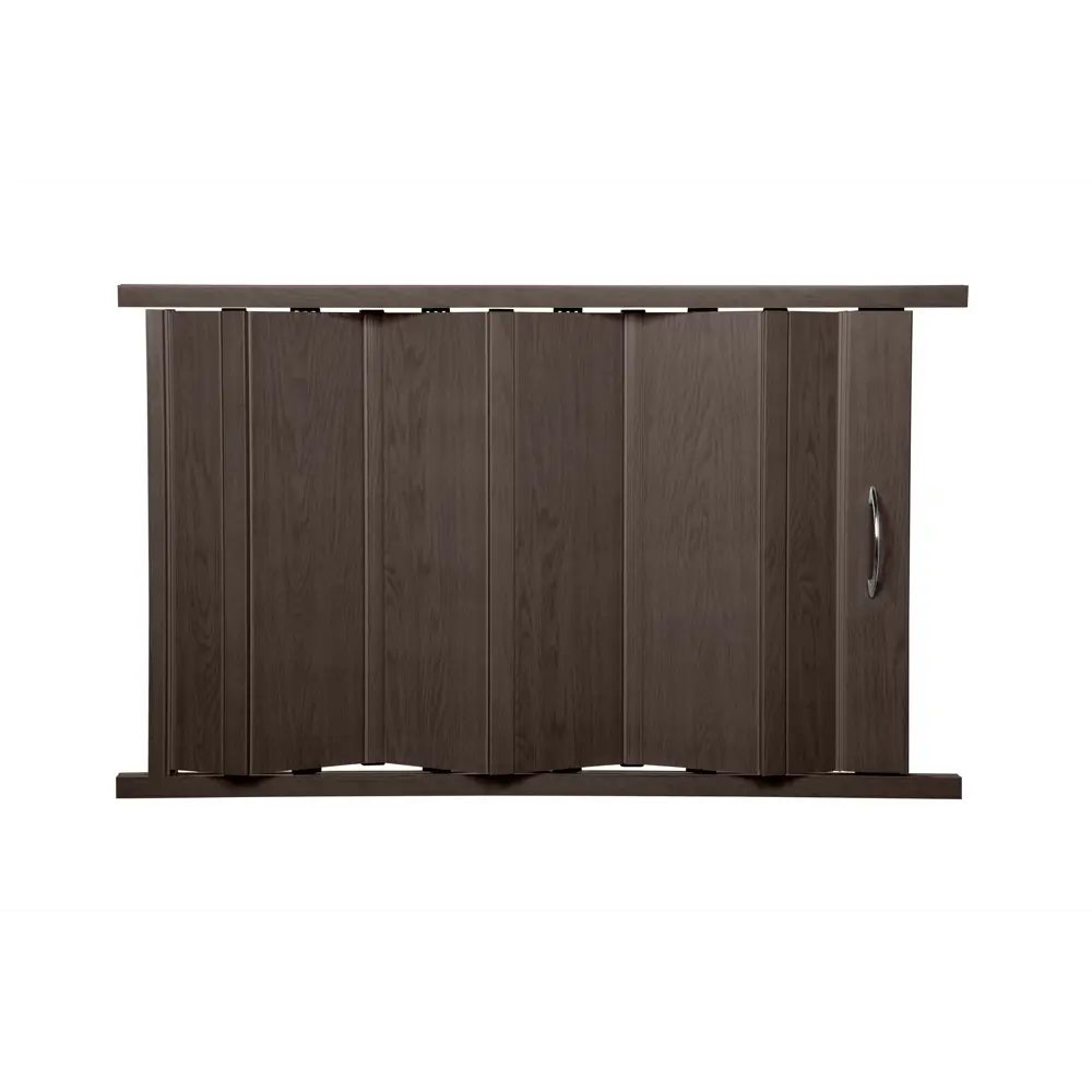 Дверь ПВХ антресольная 50x82 см цвет венге РЕМСТРОЙПЛАСТ STLM-2181659 - Вид №1