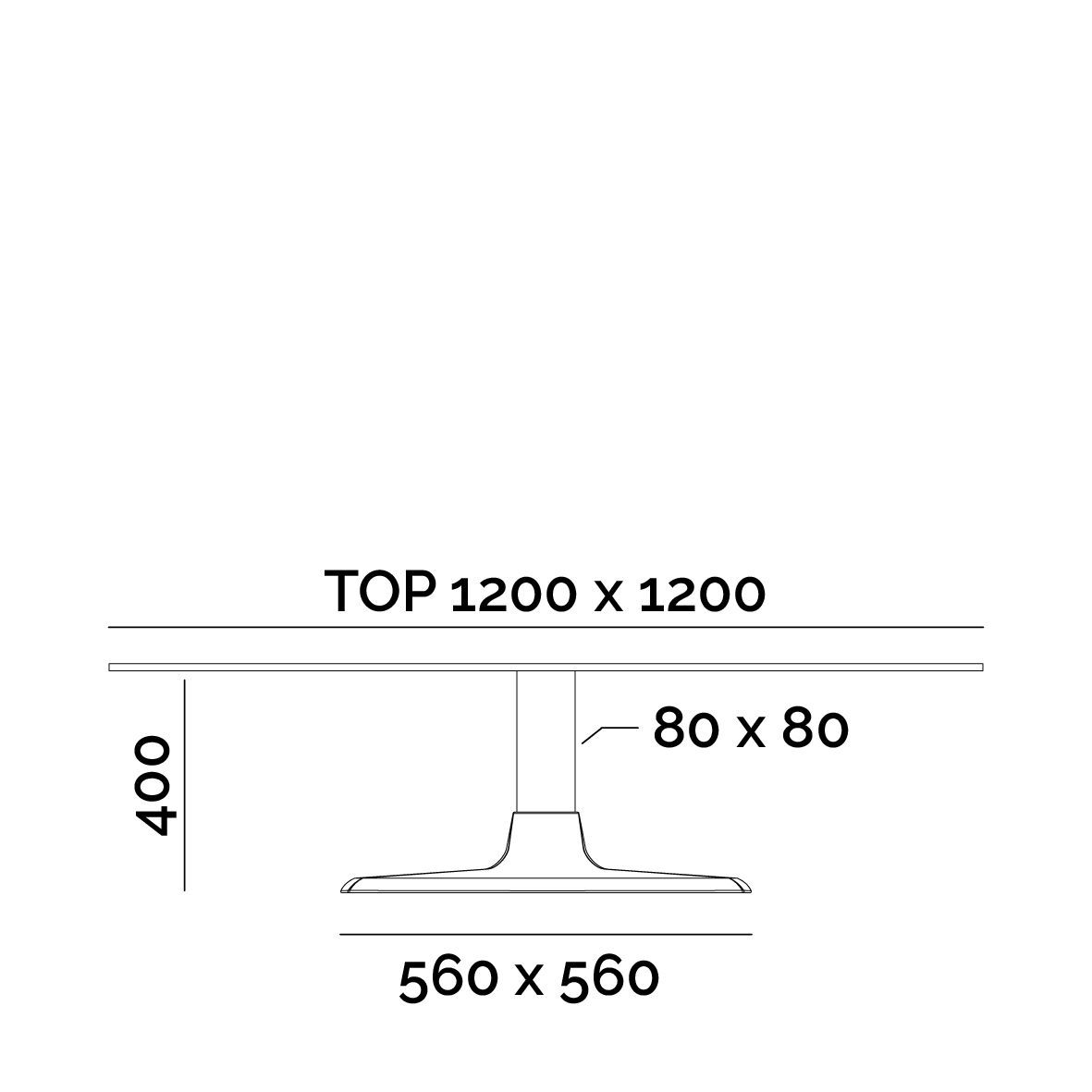 Чугунное основание стола PF Stile CAPITOL XL ARCH-00091456 - Вид №3