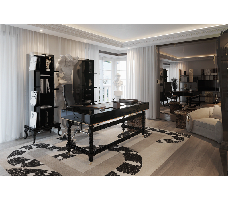 0-141 Книжный шкаф в башне Boca Do Lobo  - Вид №2