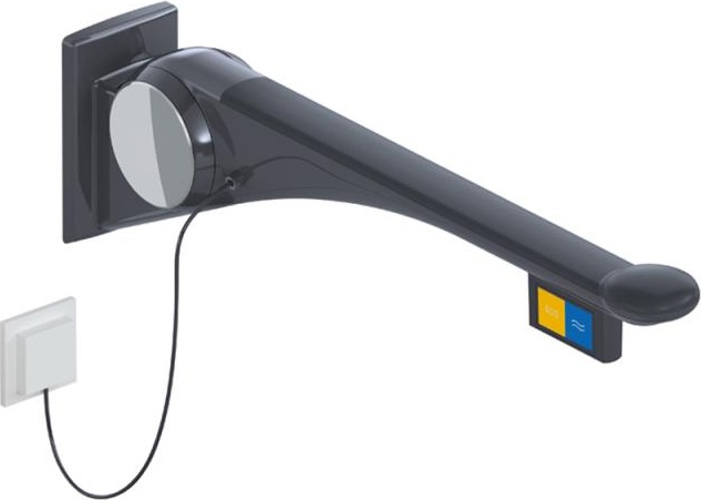 802.50.44960 Складная опорная рейка премиум-класса HEWI Stützen  - Вид №1